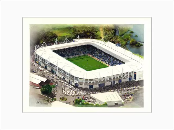King Power Stadium Art - Leicester City