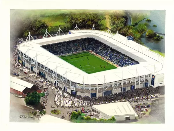 King Power Stadium Art - Leicester City