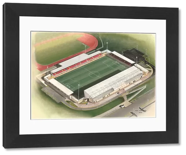 Sixfields Stadium Art - Northampton Town