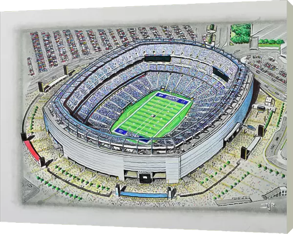 MetLife Stadium Art - New York Giants