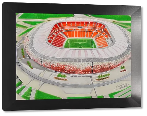Soccer City Stadia Art -