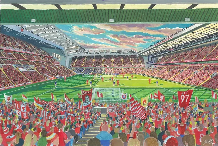 Framed Print : Anfield Stadium - Liverpool Framed Print : Anfield Stadium - Liverpool