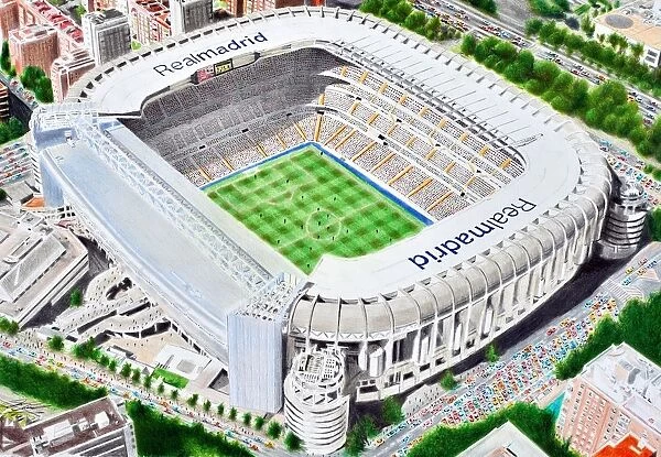 Bernabeu Stadium Fine Art - Real Madrid CF