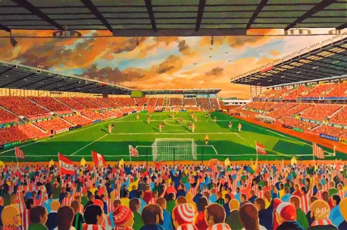 Framed Print : bet365 Stadium Fine Art - Stoke City Football Club Framed Print : bet365 Stadium Fine Art - Stoke City Football Club