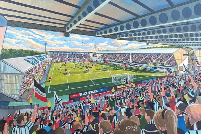 Framed Print : East End Park Stadium NEW - Dunfermline Athletic FC Framed Print : East End Park Stadium NEW - Dunfermline Athletic FC
