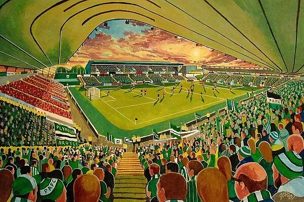 Home Park Fine Art NEW version - Plymouth Argyle Football Club
