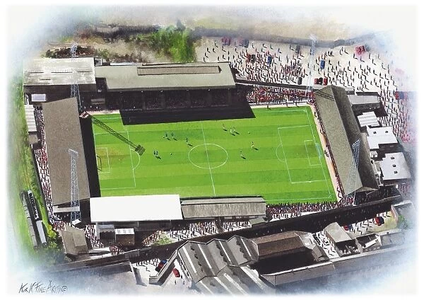 Millmoor Stadium Art - Rotherham United