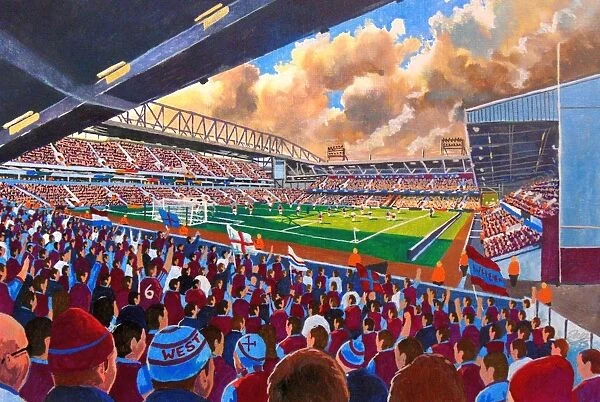 Upton Park Stadium Fine Art - West Ham United Football Club