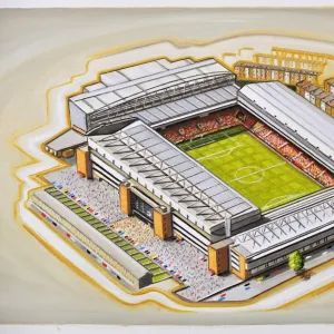 Anfield Stadia Art - Liverpool