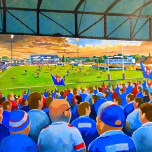 Belle Vue Stadium Fine Art - Wakefield Trinity Rugby League Club