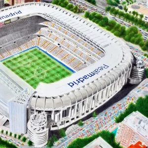 Bernabeu Stadium Fine Art - Real Madrid CF