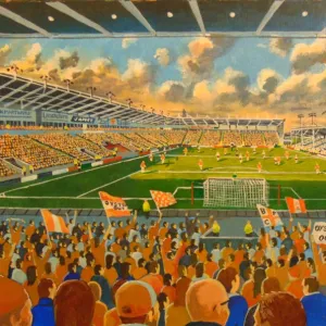 Bloomfield Road Stadium Fine Art - Blackpool Football Club