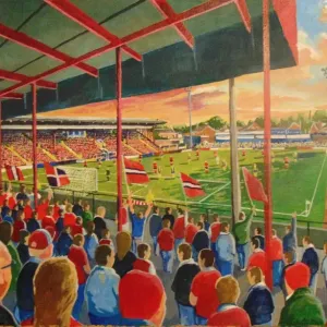 Bootham Crescent Stadium Print Bootham Crescent Stadium Print