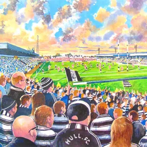 The Boulevard Stadium Fine Art - Hull Rugby League Club