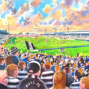 Hull Rugby League Stadium Print Hull Rugby League Stadium Print