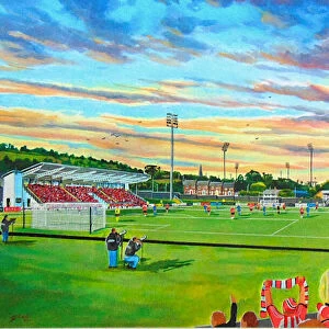 Brandywell Stadium Fine Art - Derry City Football Club