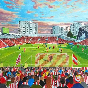 Brentford Community Stadium Fine Art - Brentford Football Club