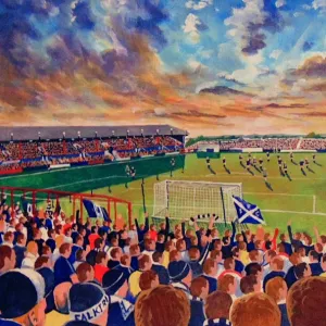 Brockville Stadium Fine Art - Falkirk Football Club