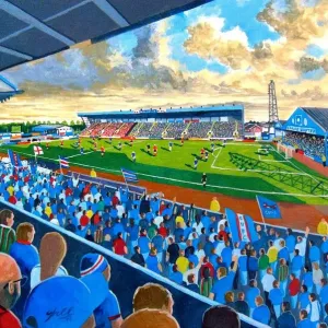 Brunton Park Stadium Fine Art Print Brunton Park Stadium Fine Art Print