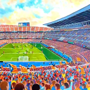 Camp Nou Stadium Fine Art - FC Barcelona