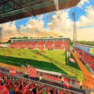 County Ground Stadium Fine Art - Swindon Town Football Club