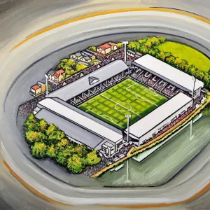 Craven Cottage Stadia Art - Fulham