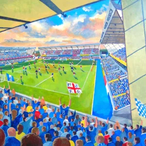 The Den Stadium Fine Art - Millwall Football Club