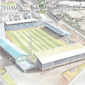 Dens Park Stadium Print Dens Park Stadium Print
