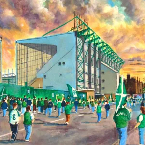 Easter Road Stadium Fine Art - Hibernian Football Club