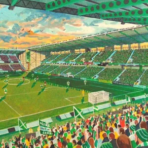 Easter Road Stadium Fine Art NEW EDITION