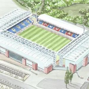 Ewood Park Stadium Print - Blackburn Rovers FC Ewood Park Stadium Print - Blackburn Rovers FC