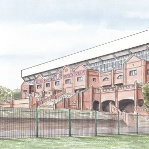 Football Stadium - Aston Villa Outside The Holte End