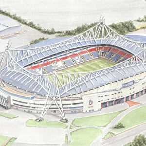 Football Stadium - Bolton Wanderers FC - University of Bolton Stadium