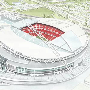 Football Stadium - National England Wembley Study Two