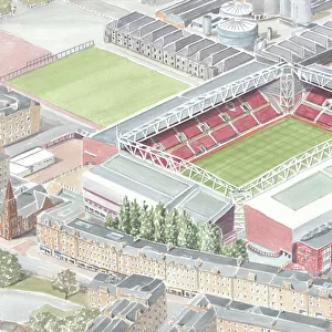 Football Stadium - Scotland - Heart of Midlothian FC - Tynecastle Park