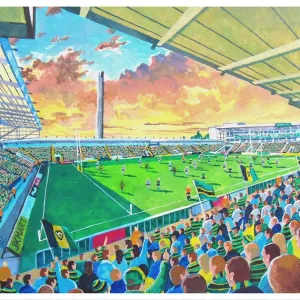 Franklin's Gardens Stadium Fine Art Print Franklin's Gardens Stadium Fine Art Print