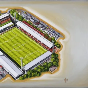 Griffin Park Stadia Art - Brentford