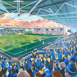 Halliwell Jones Stadium Fine Art - Warrington Wolves Rugby