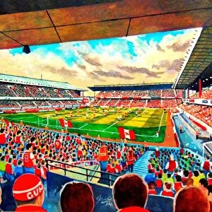 Highbury Stadium Fine Art - Arsenal Football Club