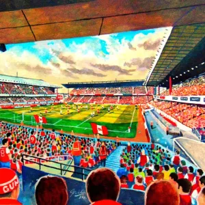 Highbury Stadium Fine Art - Arsenal Football Club