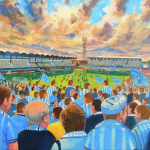 Highfield Road Stadium Print - Coventry City Football Club's former home Highfield Road Stadium Print - Coventry City Football Club's former home