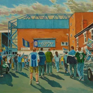 Highfield Road Stadium Print - Coventry City FC Highfield Road Stadium Print - Coventry City FC