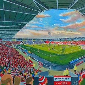 Keepmoat Stadium Fine Art - Doncaster Rovers Football Club