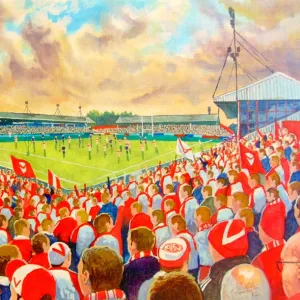 Knowsley Road Stadium Fine Art - St Helens Rugby League Club