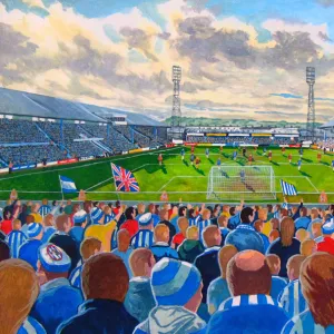 Leeds Road Stadium Fine Art - Huddersfield Town Football Club