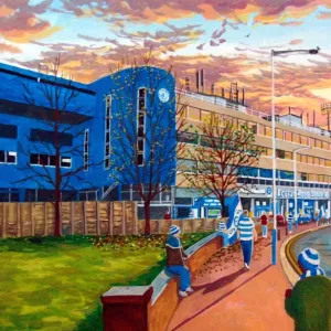 Loftus Road Stadium Going to the Match Fine Art - Queens Park Rangers Football Club