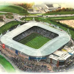 Madejski Stadium Art - Reading Madejski Stadium Art - Reading