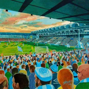 Maine Road Stadium Fine Art - Manchester City Football Club