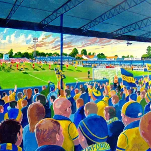 Manor Ground Stadium Fine Art - Oxford United Football Club