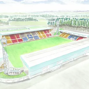 McDiarmid Park Stadium Print - A 10,696-capacity stadium in Perth, Scotland McDiarmid Park Stadium Print - A 10,696-capacity stadium in Perth, Scotland